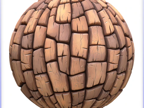 Stylized Bark Seamless Texture CG Textures