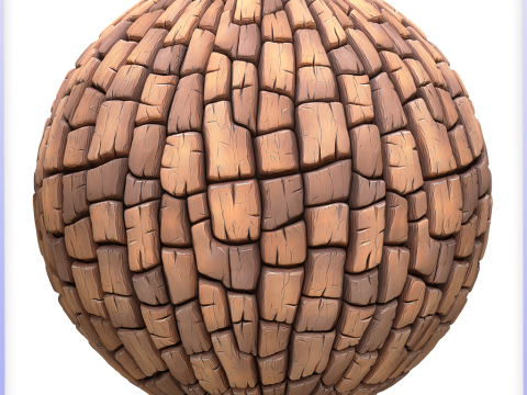 Stylized Bark Seamless Texture CG Textures
