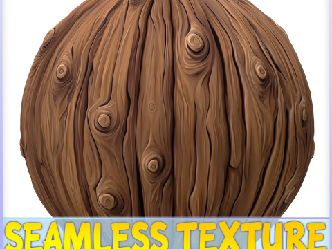Stylized Bark Seamless Texture CG टेक्स्चर्स