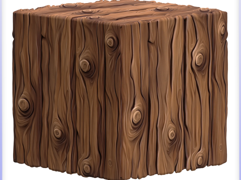 Stylized Bark Seamless Texture CG Textures