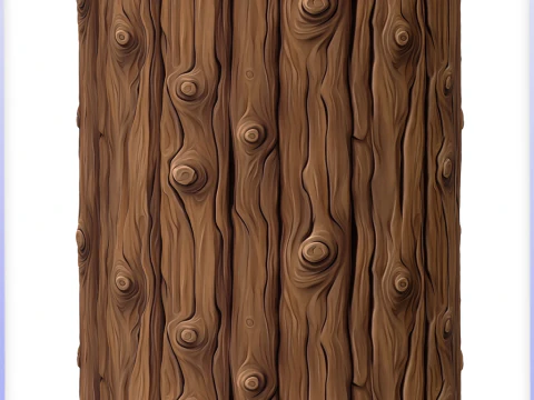 Stylized Bark Seamless Texture CG Textures