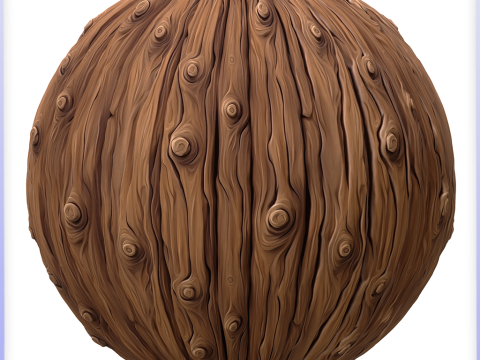 Stylized Bark Seamless Texture CG Textures