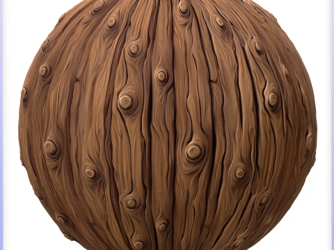 Stylized Bark Seamless Texture CG Textures