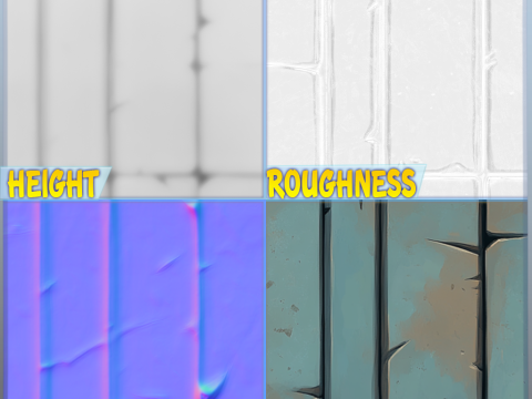 Stylized Floor Seamless Texture Texturas CG