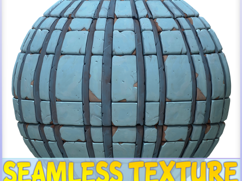 Stylized Floor Seamless Texture CG Текстури