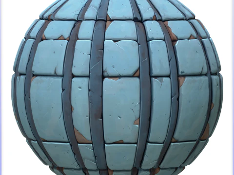 Stylized Floor Seamless Texture CG Textures