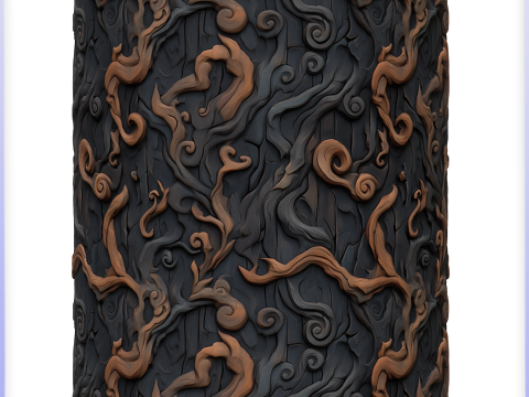 Stylized Floor Seamless Texture CG Текстуры