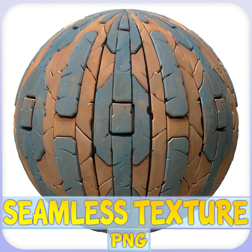 Stylized Floor Seamless Texture CG Textures .c4d .max .obj .3ds .fbx .stl .blend