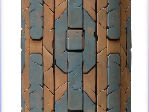 Stylized Floor Seamless Texture CG 纹理