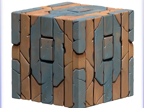 Stylized Floor Seamless Texture CG Textures