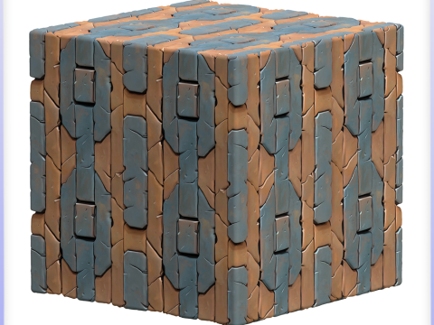 Stylized Floor Seamless Texture CG 纹理