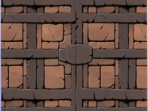 Stylized Floor Seamless Texture CG Texturen