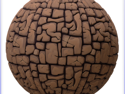 Stylized Floor Seamless Texture CG Текстури
