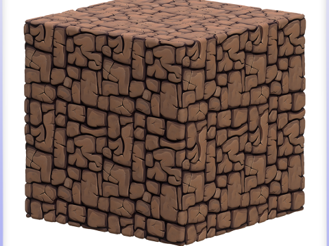 Stylized Floor Seamless Texture CG Текстури