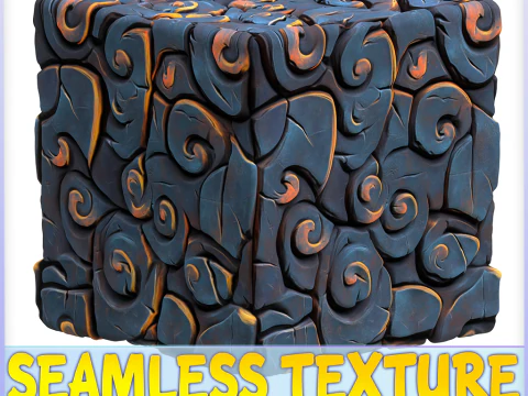 Textura sem costura de piso estilizado Texturas CG