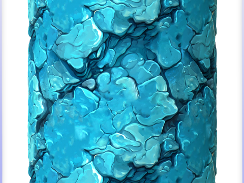 Stylized Floor Seamless Texture CG Textures