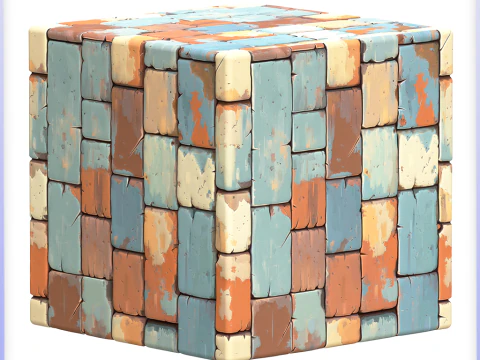 Stylized Floor Seamless Texture CG Textures