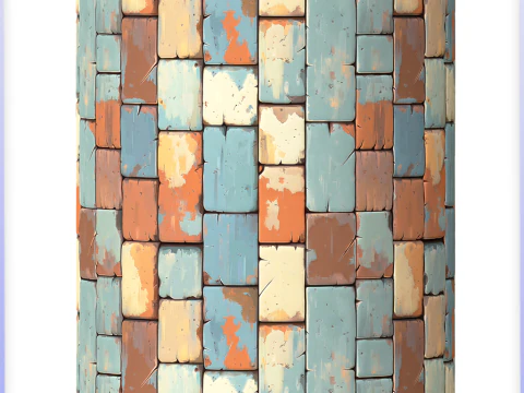 Stylized Floor Seamless Texture CG Textures