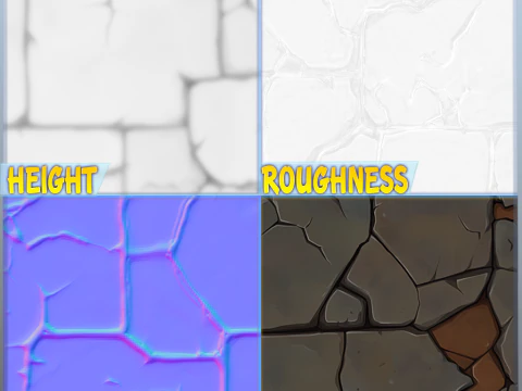 Struttura senza giunte del pavimento stilizzato CG Textures