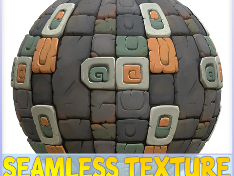 Stylized Floor Seamless Texture CG Texturen