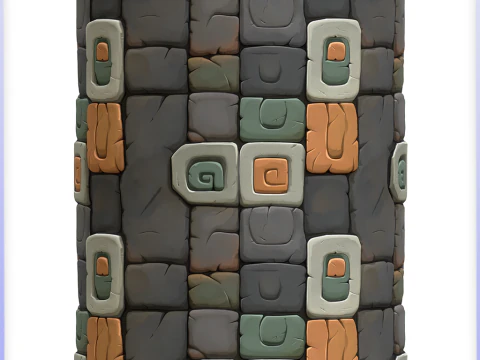 程式化的地板无缝纹理 CG 纹理