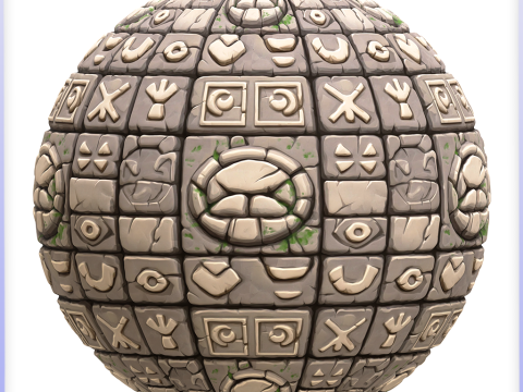 Stylized Floor Seamless Texture CG Textures