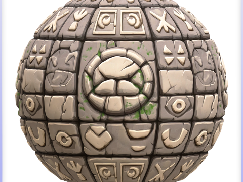Stylized Floor Seamless Texture CG Textures