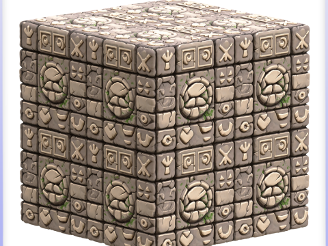 Stylized Floor Seamless Texture CG Textures