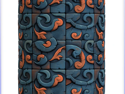 Stylized Floor Seamless Texture CG Textures
