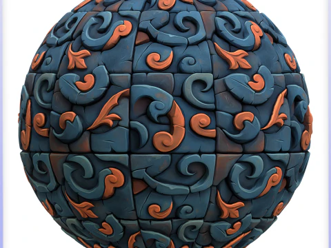 Stylized Floor Seamless Texture CG Textures