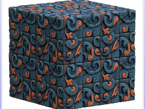 Stylized Floor Seamless Texture CG Texturen