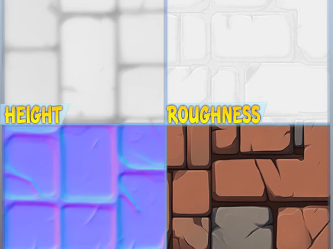 Stylized Floor Seamless Texture CG Textures