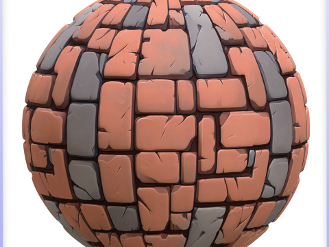 Stylized Floor Seamless Texture Tekstur CG