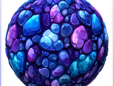 Stylized Floor Seamless Texture CG Texturen