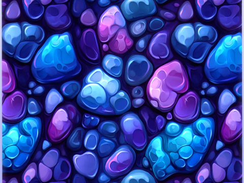 Stylized Floor Seamless Texture CG Textures