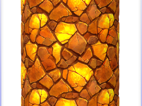 Stylized Gold Seamless Texture CG Dokuları