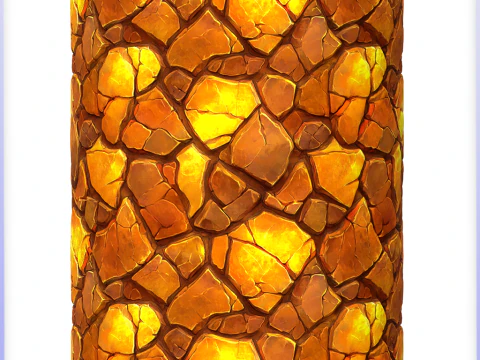 Stylized Gold Seamless Texture CG Textures