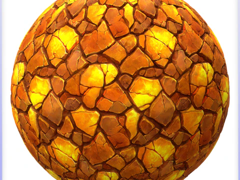 Stylized Gold Seamless Texture CG Textures