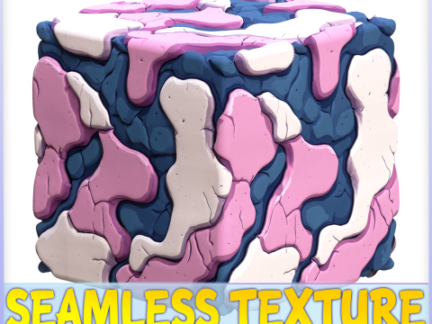 Stylized Ground Seamless Texture CG Texturen