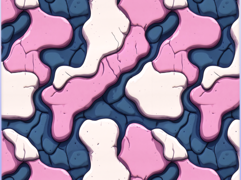 Stylized Ground Seamless Texture CG Textures