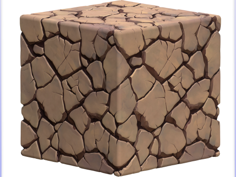 Stylized Ground Seamless Texture CG Текстури