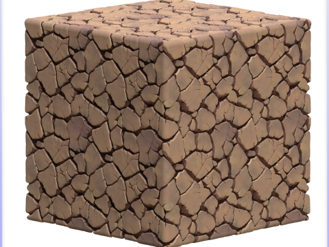 Stylized Ground Seamless Texture CG Текстури