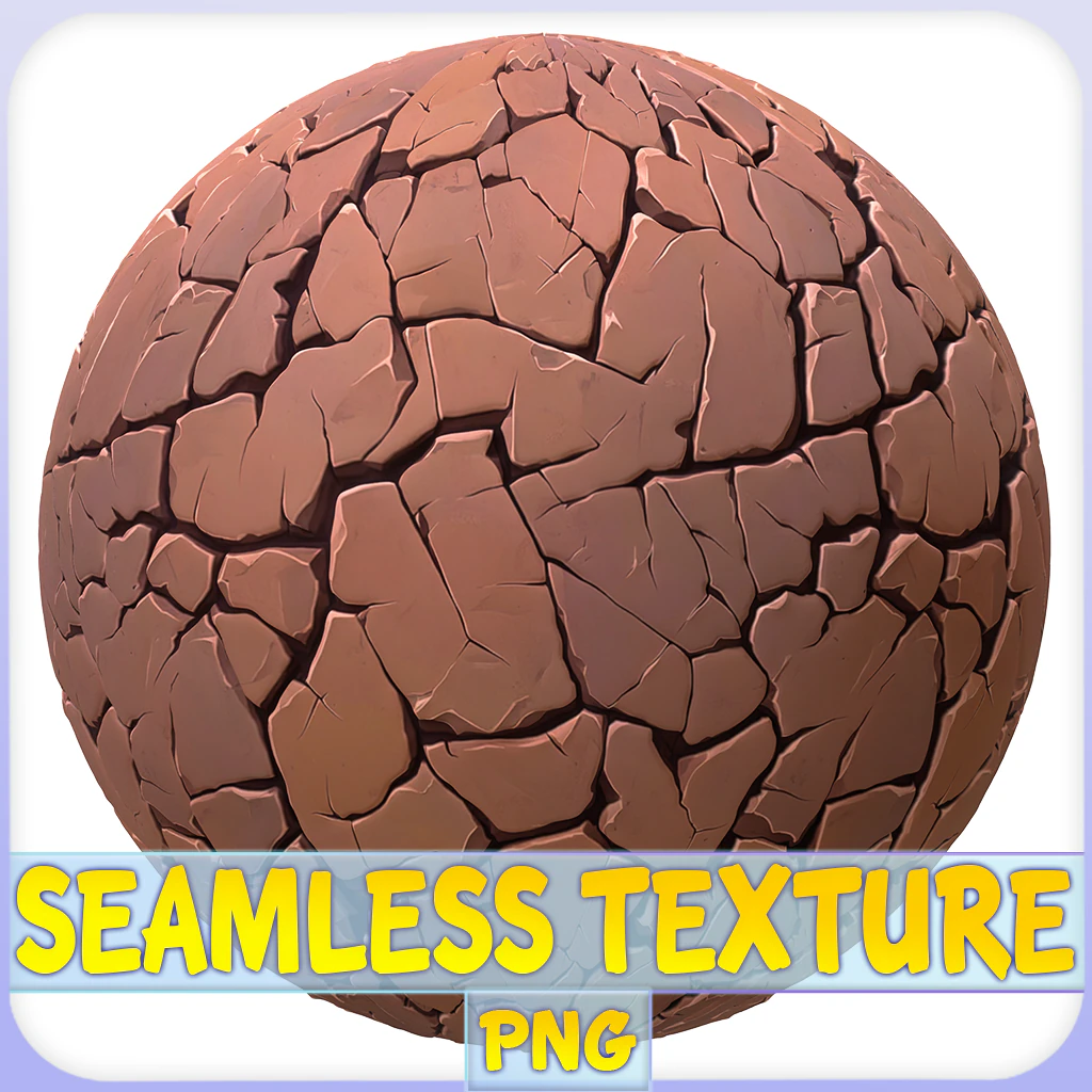 Stylized Ground Seamless Texture CG Textures .c4d .max .obj .3ds .fbx .stl .blend 