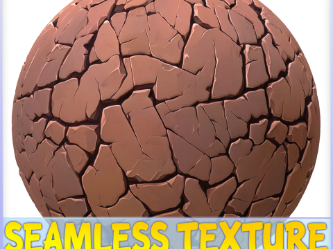 Stylized Ground Seamless Texture CG Texturen