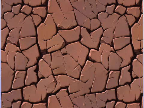 Stylized Ground Seamless Texture CG Textures