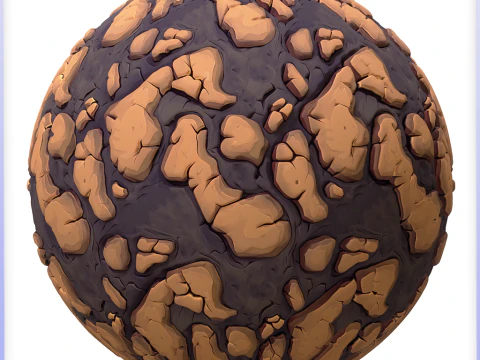 Struttura senza giunte di terra stilizzata CG Textures