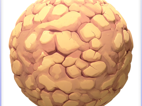 Stylized Ground Seamless Texture CG Текстури