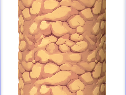 Stylized Ground Seamless Texture CG Текстури