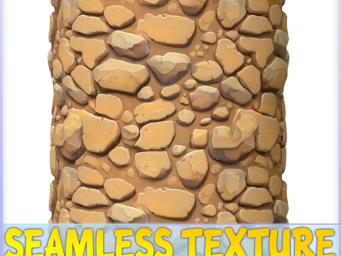 Stylized Ground Seamless Texture CG Texturen