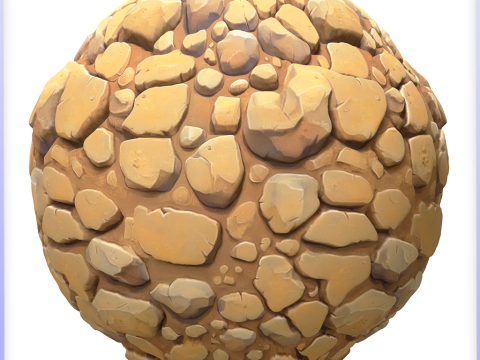 Stylized Ground Seamless Texture CG Текстуры